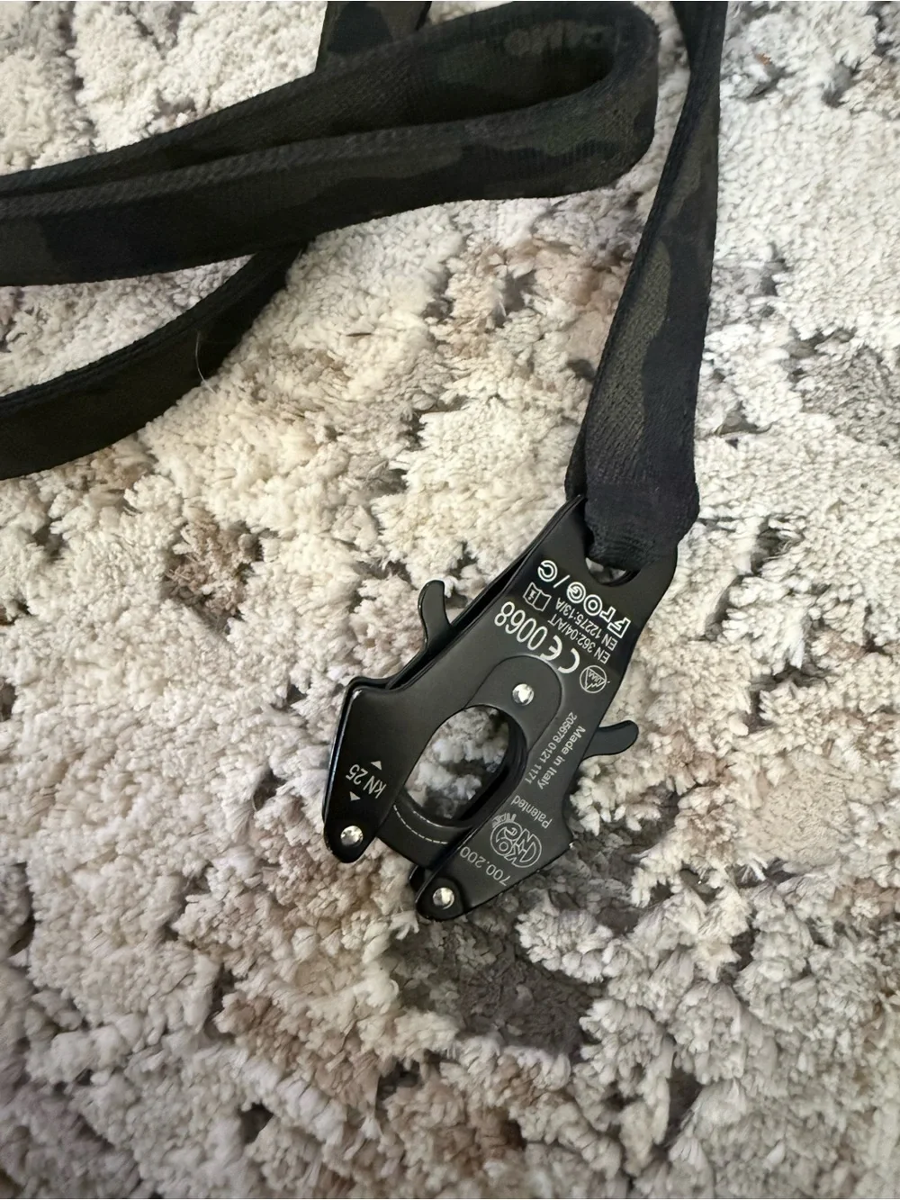 Multicam Olive Camo Dog Leash with Heavy-Duty Quick-Release Clip